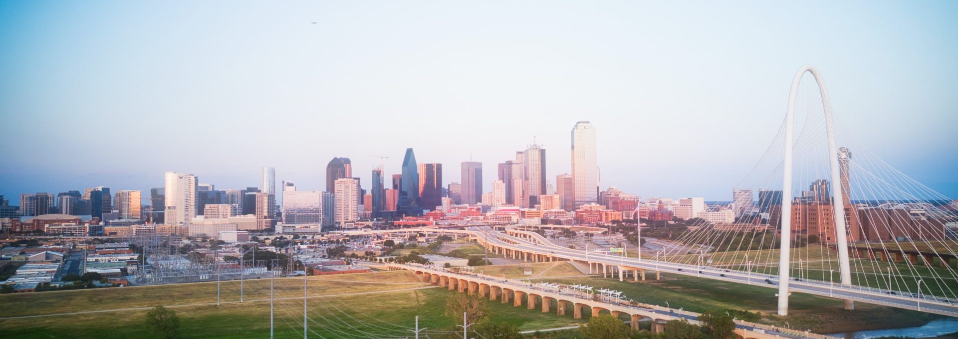 aerial photography of city skyline